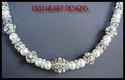 m/w Swarovski Crystal + Pearls SPARKLY RARE ELEGAN