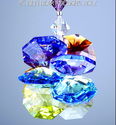 m/w Swarovski Crystal Rainbow Star Beaded Strand S