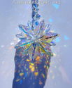 m/w Swarovski HUGE Aurora Beaded Strand AB Star Su