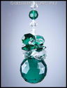 30mm EMERALD GREEN SUNCATCHER Lilli Heart Designs 