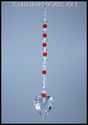 m/w Swarovski 27mm Clear Wild Heart SunCatcher Val