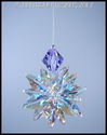 m/w Swarovski Crystal AB SUN CATCHER Twinkling Lit