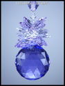 m/w 30mm Swarovski Purple Blue Violet Pineapple Su