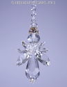  m/w Swarovski Rare Large Quad Winged CLEAR Angel 