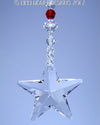 m/w Swarovski 40mm CLEAR STAR Christmas Holiday Or