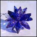 m/w Swarovski Crystal Cobalt Blue and Blue Violet 