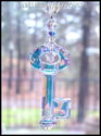 m/w Swarovski Crystal Newest *Key to Your Heart* S