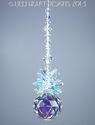 m/w Swarovski Crystal Aurora Borealis Pineapple Su