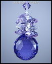 m/w 30mm Swarovski Purple Blue Violet Pineapple Su