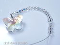  m/w Swarovski Crystal Beaded Strand AB Butterfly 