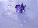 m/w Swarovski Crystal Purple and AB Pink Star Sun 