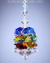 m/w Swarovski Crystal CHAKRA COLORS LOTUS BLOSSOM 