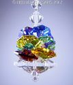 m/w Swarovski Crystal CHAKRA COLORS LOTUS BLOSSOM 