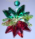 m/w Swarovsk Crystal Christmas Ornament SunCatcher