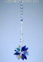 m/w Swarovski Crystal Aurora + Cobalt Blue Star Su
