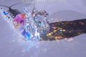m/w Swarovski Crystal Clear + AB Octagon Sunburst 