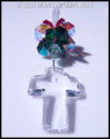 m/w Swarovski Crystal 40mm Christmas CROSS Star Su