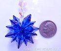 m/w Swarovski Crystal Dk Sapphire COBALT Blue Sun 
