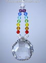 m/w Swarovski Ball 30mm DOUBLE CHAKRA COLORS Sun C