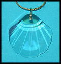 m/w Swarovski Crystal Starfish on 24K Gold Plated 