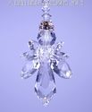  m/w Swarovski Rare Large Quad Winged CLEAR Angel 