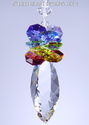 m/w Swarovski 50mm Spiral 7 Healing Chakra Colors 