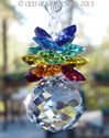 m/w Swarovski Mozart 7 Chakra Colors Pineapple Sun
