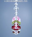 m/w Swarovski Crystal Christmas Colors Star of Lif