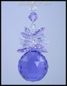 m/w 30mm Swarovski Purple Blue Violet Pineapple Su