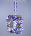 m/w Swarovski Crystal AB + LT. AMETHYST OCTAGONS S