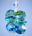 m/w Swarovski Crystal Ocean Colors Octagons Star S