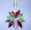 m/w Swarovski Crystal Rare AB Octagons 50mm Christ