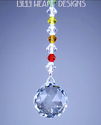 m/w Swarovski 20mm BALL 8558 With Chakra Colors Su