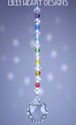 m/w Swarovski 20mm BALL 8558 With Chakra Colors Su