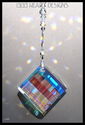 AB Square Crystal m/w Swarovski Crystal Strand Sun