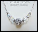 m/w Swarovski Crystal and Sterling Silver Princess