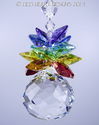 m/w Swarovski Mozart 7 Chakra Colors Pineapple Sun