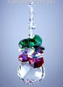 m/w Swarovski 30mm Christmas Pineapple Suncatcher 