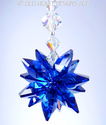 m/w Swarovski Crystal Dk Sapphire COBALT Blue Sun 