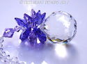 m/w SwarovskI Crystal Purple Violet Pineapple Sun 