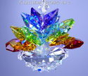 m/w Swarovski AB Rare Chakra Colors Lotus Blossom 