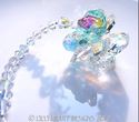 m/w Swarovski Crystal Aqua and AB LOTUS BLOSSOM Su