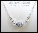 m/w Swarovski Crystal and Sterling Silver Princess