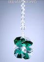 m/w Swarovski Crystal Emerald Green and Clear SunC