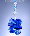 m/w Swarovski Crystal Dk Sapphire Cobalt w/Light S