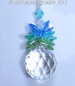 m/w Swarovski 30mm Ball Ocean Colors Pineapple Sun