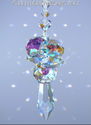 m/w Swarovski AB 40mm Logo Icicle Star Sun Catcher