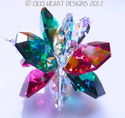 m/w Swarovski Crystal Christmas Colors AB Cluster 