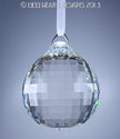 *SALE  30mm Fine Crystal Faceted Clear Disco Ball 