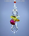  m/w Swarovski Crystal Quad Rainbow Winged Angel S